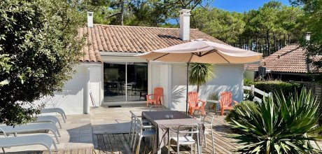 G0129 Perfektes Ferienhaus für 6 Personen in Hourtin-Plage