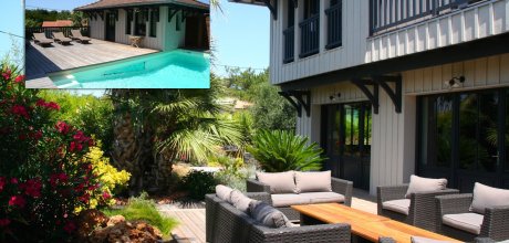 A0335 Magnifique Villa tout confort avec piscine au Cap Ferret