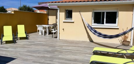 G0126 Komfortable Haushälfte mit Garten und Terrasse