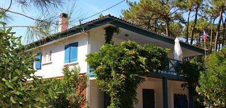A0370 Nettes Ferienhaus im Herzen von Cap Ferret, strandnah